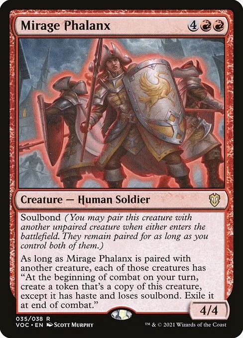 Mirage Phalanx · Crimson Vow Commander 35/188