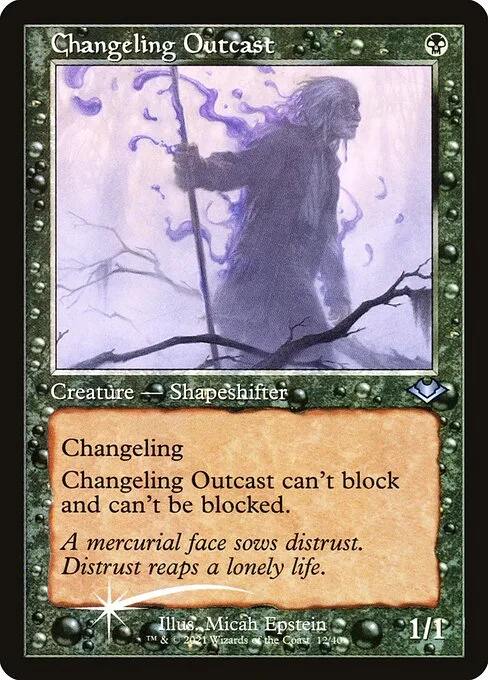 Changeling Outcast · Modern Horizons 1 Timeshifts 12/40
