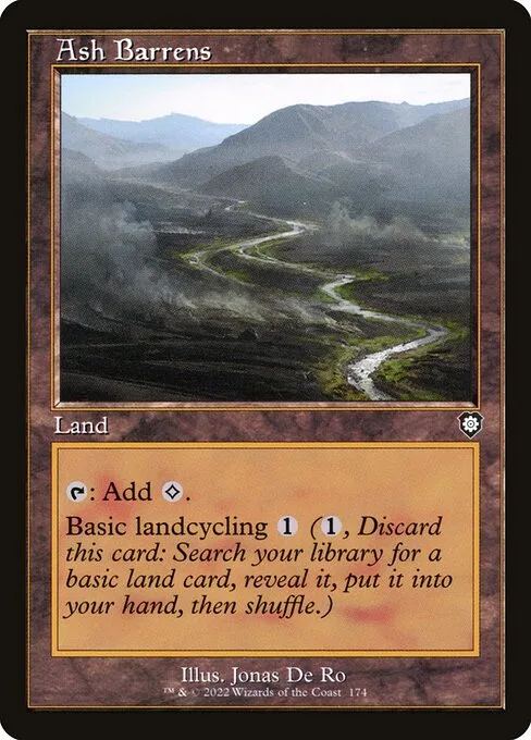 Ash Barrens · The Brothers' War Commander 174/209
