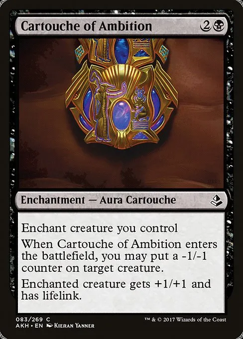 Cartouche of Ambition · Amonkhet 83/287