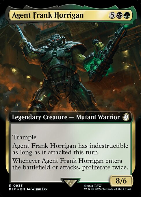 Agent Frank Horrigan · Fallout 933/1068