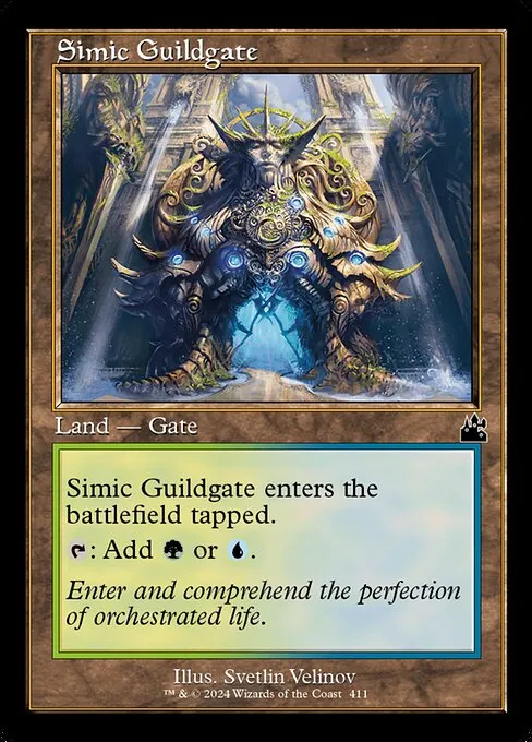 Simic Guildgate · Ravnica Remastered 411/531