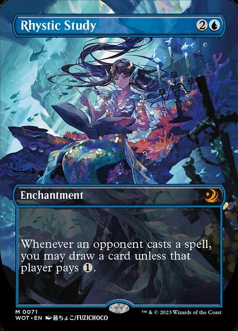 Rhystic Study · Wilds of Eldraine: Enchanting Tales 71/103