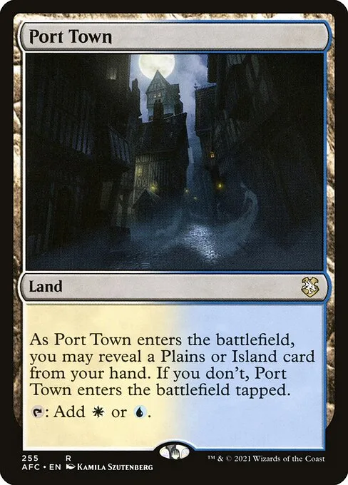 Port Town · Forgotten Realms Commander 255/331