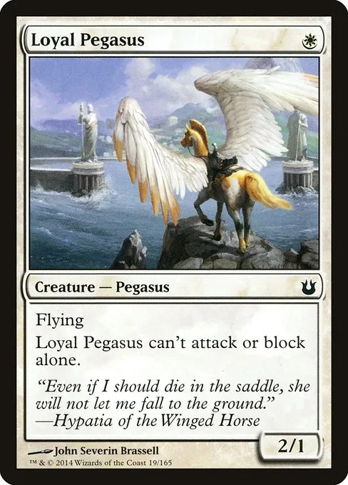 Loyal Pegasus · Born of the Gods 19/165