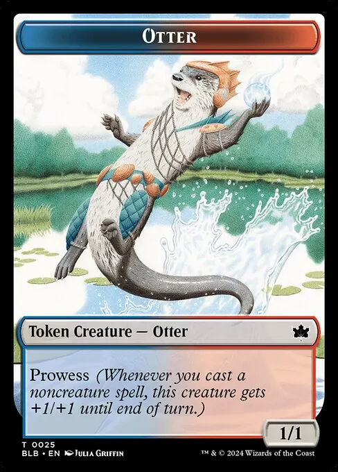 Otter · Bloomburrow Tokens 25/30