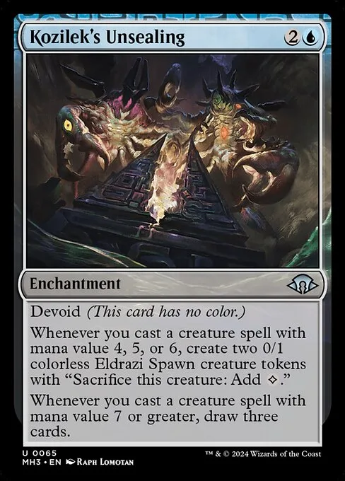 Kozilek's Unsealing · Modern Horizons 3 65/528