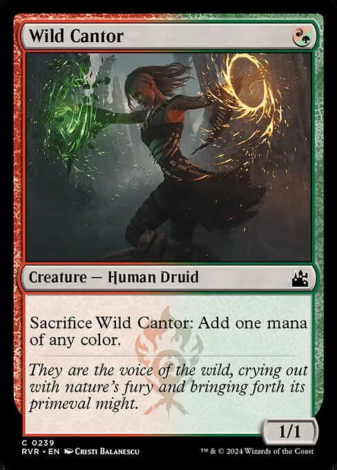 Wild Cantor · Ravnica Remastered 239/531