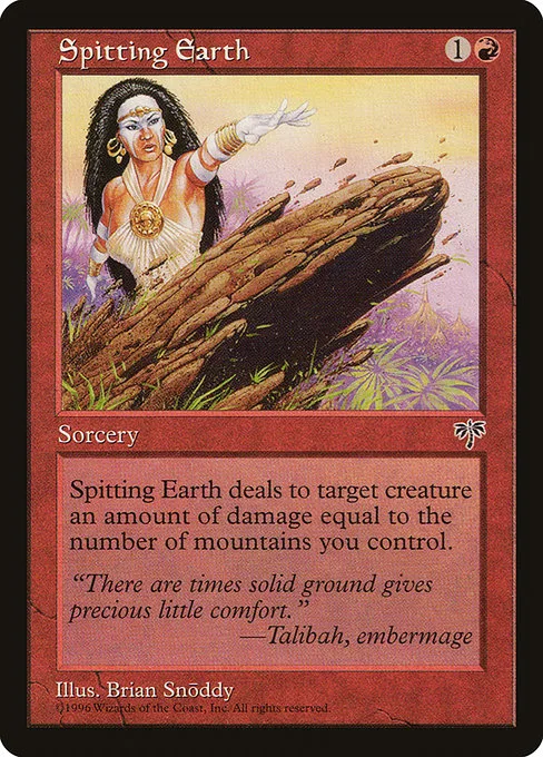 Spitting Earth · Mirage 193/353