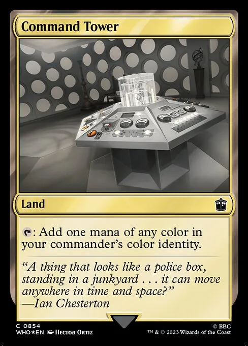 Command Tower · Doctor Who 854/1178
