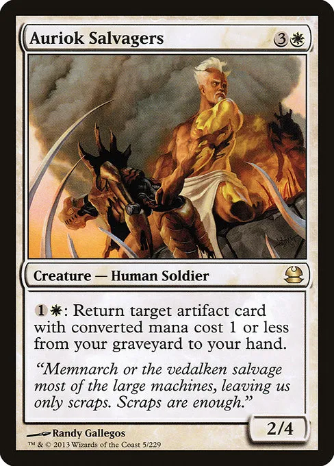 Auriok Salvagers · Modern Masters 5/229