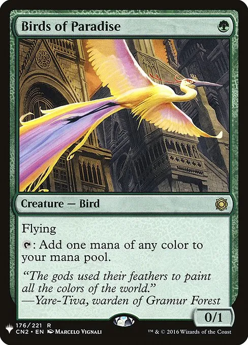 Birds of Paradise · The List CN2-176/5050
