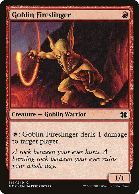Goblin Fireslinger · Modern Masters 2015 114/249