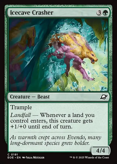 Icecave Crasher · Edge of Eternities 191/400