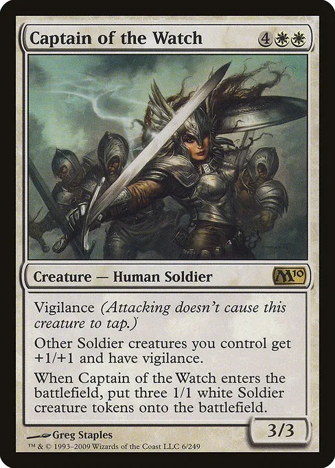 Captain of the Watch · Magic 2010 6/249