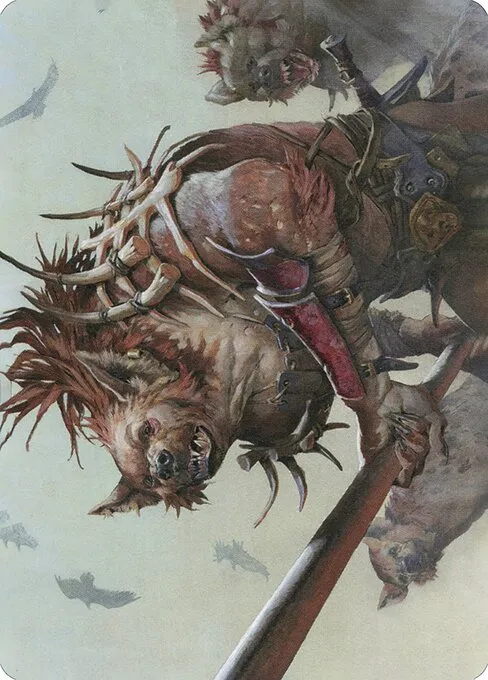 Gnoll Hunter // Gnoll Hunter · Adventures in the Forgotten Realms Art Series 11/81