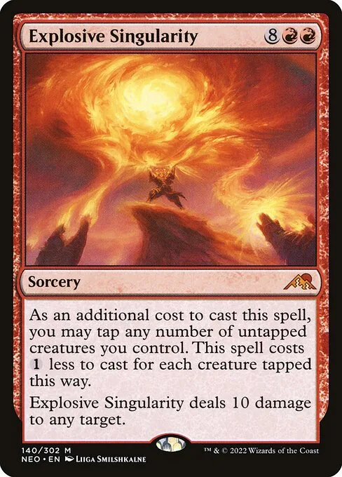 Explosive Singularity · Kamigawa: Neon Dynasty 140/531