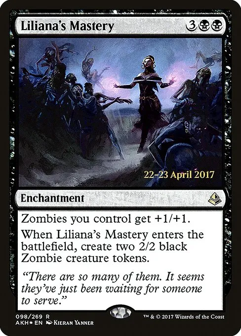 Liliana's Mastery · Amonkhet Promos 98s/77