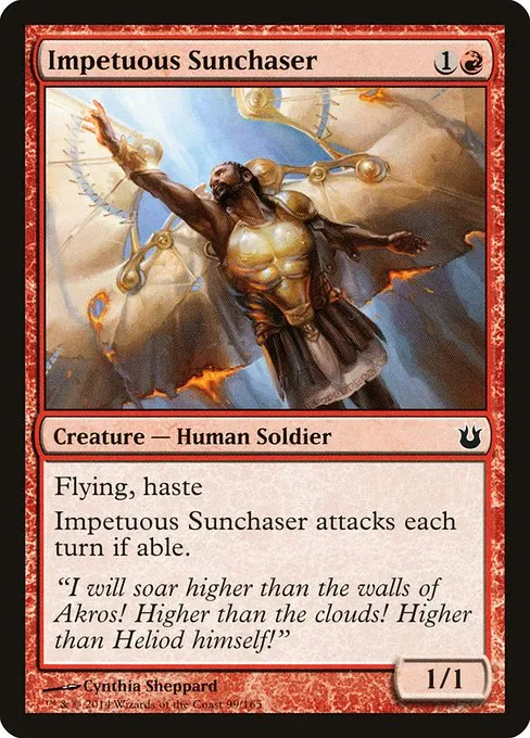 Impetuous Sunchaser · Born of the Gods 99/165