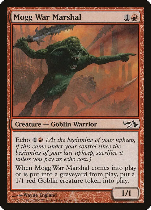 Mogg War Marshal · Duel Decks: Elves vs. Goblins 45/62