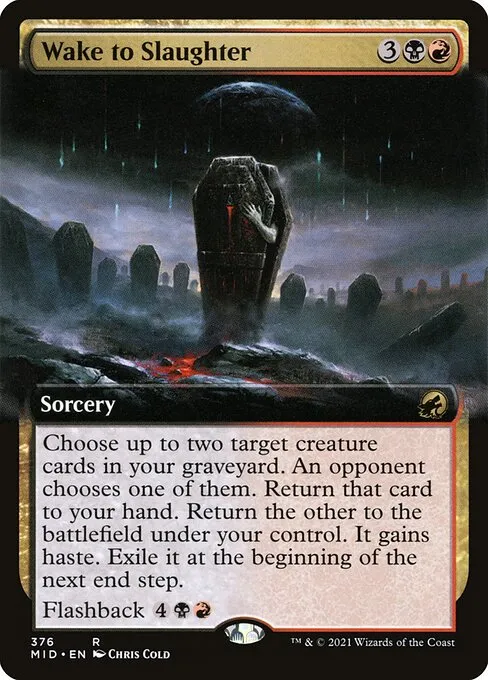 Wake to Slaughter · Innistrad: Midnight Hunt 376/399