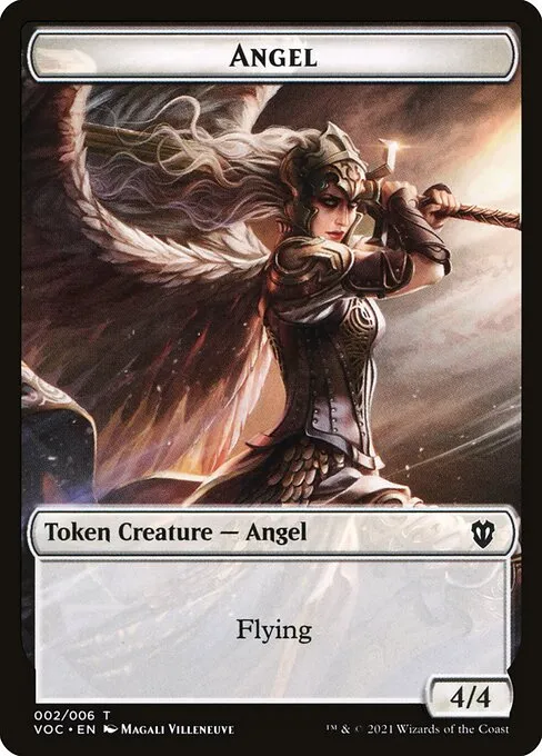 Angel · Crimson Vow Commander Tokens 2/6