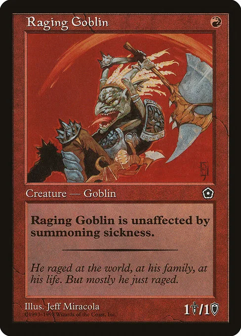 Raging Goblin · Portal Second Age 114/165