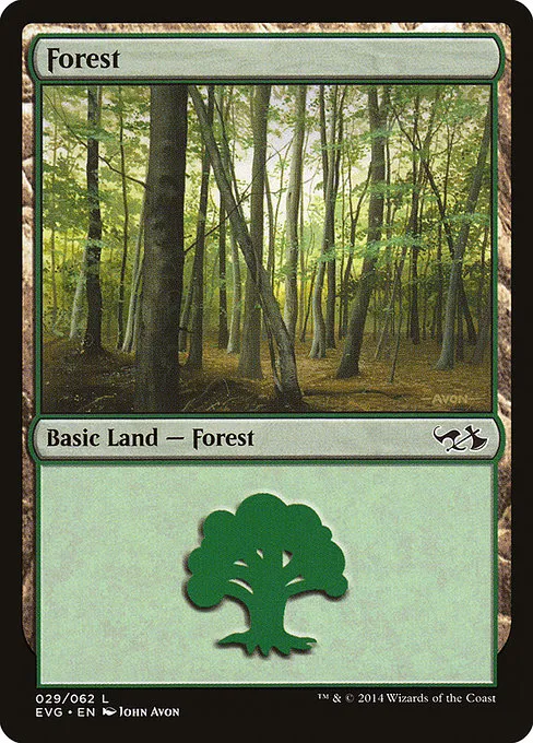 Forest · Duel Decks Anthology: Elves vs. Goblins 29/62