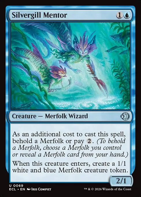 Silvergill Mentor · Lorwyn Eclipsed 69/408
