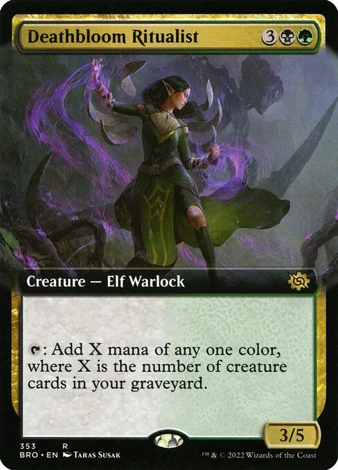 Deathbloom Ritualist · The Brothers' War 353/399