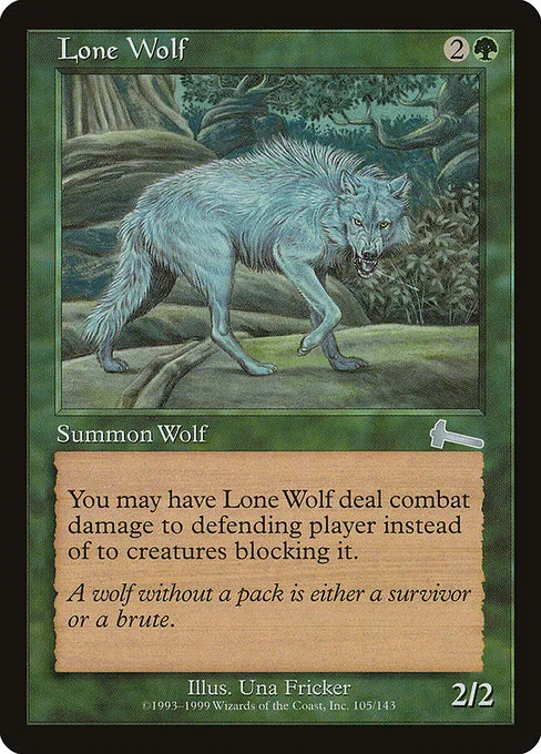 Lone Wolf · Urza's Legacy 105/143
