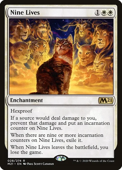 Nine Lives · Core Set 2021 28/397