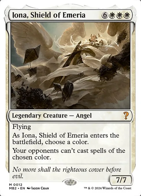 Iona, Shield of Emeria · Mystery Booster 2 12/385