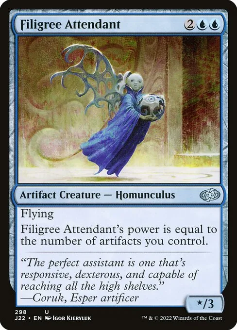 Filigree Attendant · Jumpstart 2022 298/835
