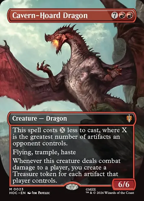 Cavern-Hoard Dragon · The Hobbit Commander 23/7