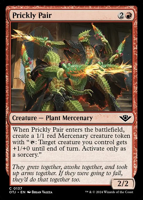 Prickly Pair · Outlaws of Thunder Junction 137/374