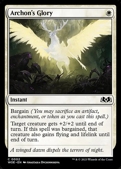 Archon's Glory · Wilds of Eldraine 2/381