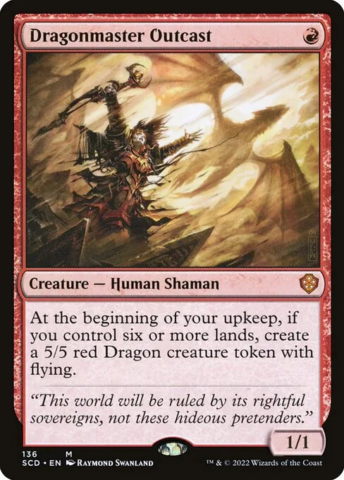 Dragonmaster Outcast · Starter Commander Decks 136/352