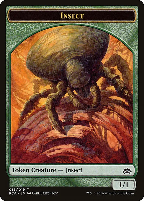 Insect · Planechase Anthology Tokens 15/19