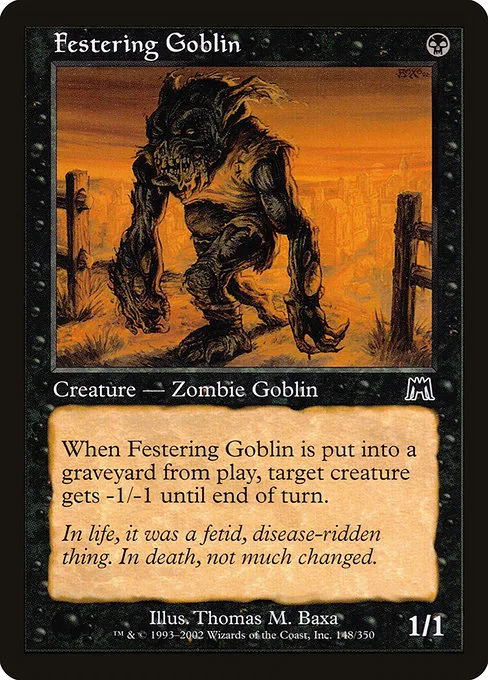 Festering Goblin · Onslaught 148/351
