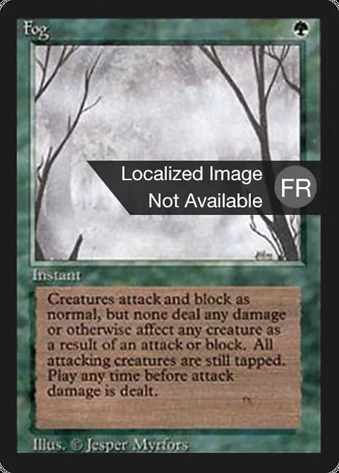 Fog · Foreign Black Border 195/307