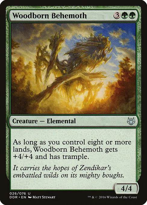 Woodborn Behemoth · Duel Decks: Nissa vs. Ob Nixilis 26/76