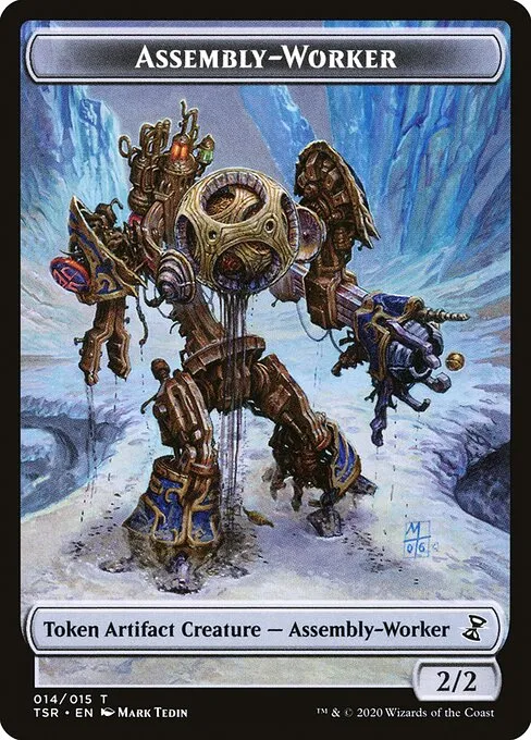Assembly-Worker · Time Spiral Remastered Tokens 14/15