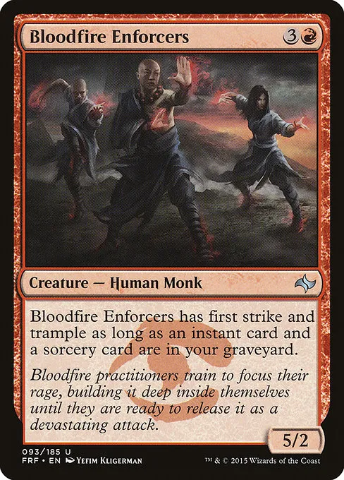 Bloodfire Enforcers · Fate Reforged 93/191