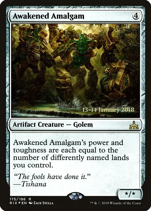 Awakened Amalgam · Rivals of Ixalan Promos 175s/98