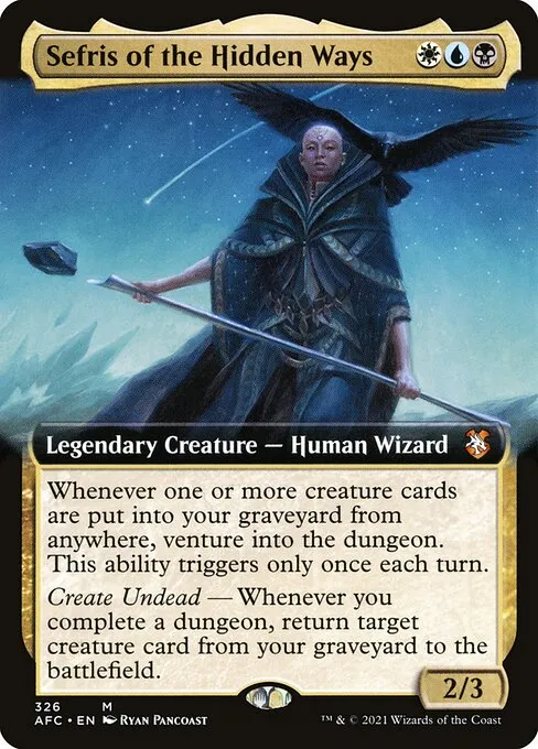 Sefris of the Hidden Ways · Forgotten Realms Commander 326/331