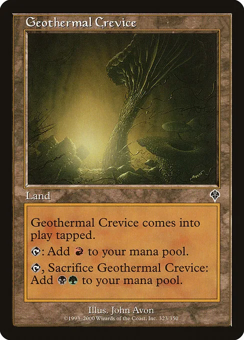 Geothermal Crevice · Invasion 323/354