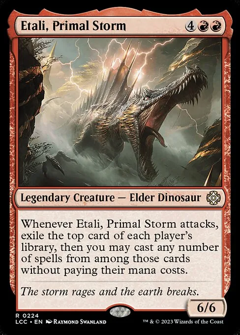 Etali, Primal Storm · The Lost Caverns of Ixalan Commander 224/370