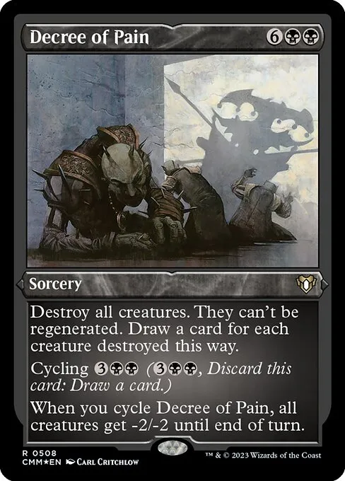 Decree of Pain · Commander Masters 508/1067