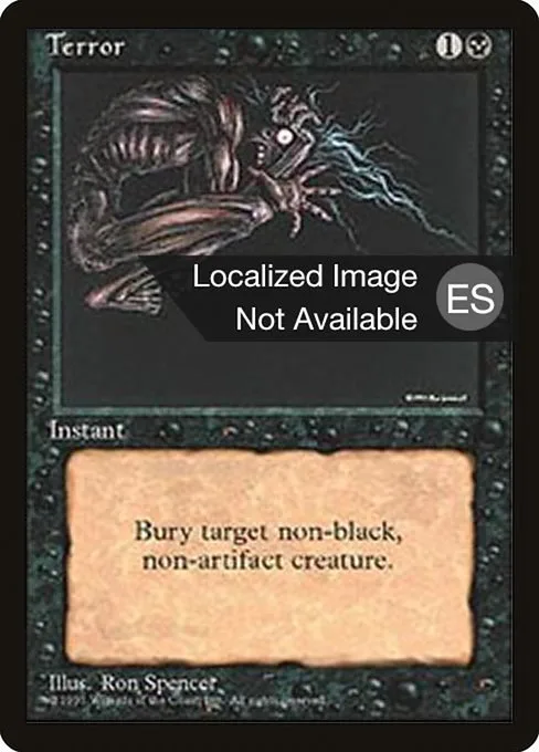 Terror · Fourth Edition Foreign Black Border 164/378